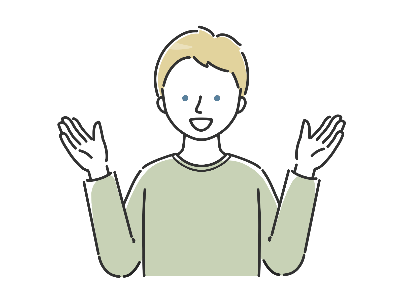 男性のイラスト